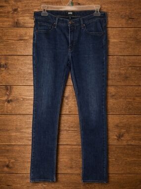 PAIGE Women's Dark Indigo Straight Leg Jeans
